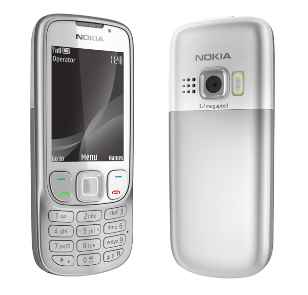 Nokia 6303i Classic Silver White