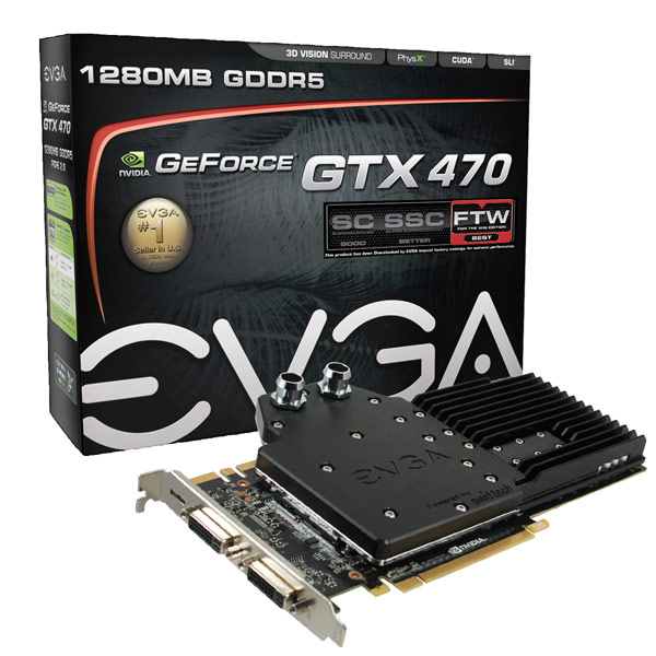 GeForce GTX 470 Hydro Copper FTW
