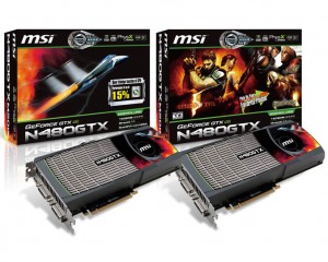 MSI outs N480GTX/N470GTX graphic cards