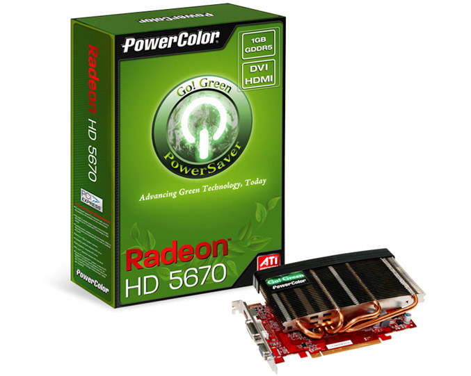PowerColor Go! Green HD5670 1GB GDDR5