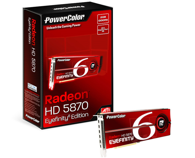 PowerColor HD5870 2GB GDDD5 Eyefinity 6 Edition
