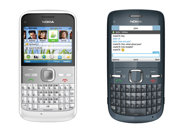 Nokia E5 and Nokia C3