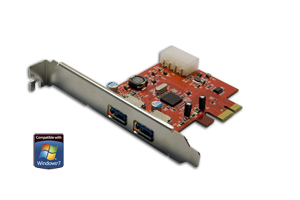 SuperSpeed USB 3.0 PCI-E adapter