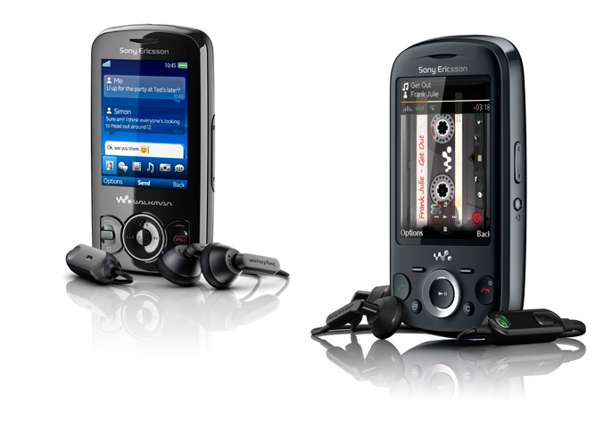 Sony Ericsson Spiro and Zylo Walkman Phones