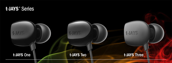 t-Jays Series in-ear earphone