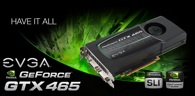 EVGA GeForce GTX465