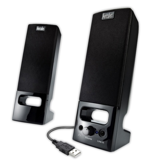 Hercules XPS 2.0 35 USB portable speakers