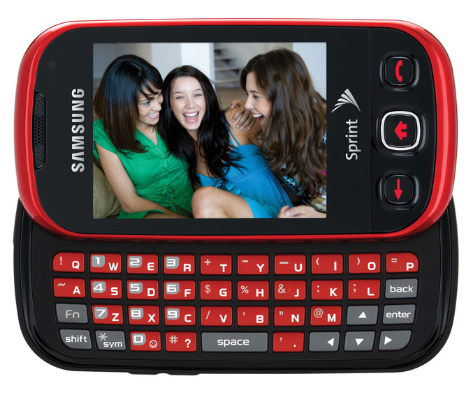 Samsung Seek (SPH-m350) Red