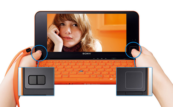 Sony Vaio P series touchpad