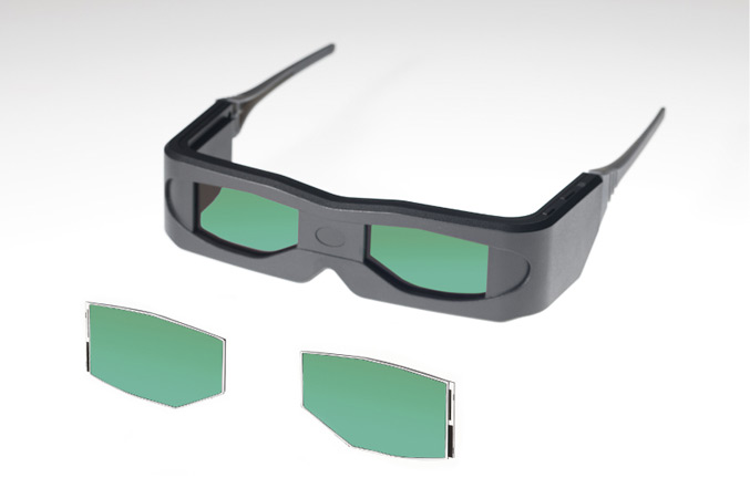 Toshiba OCB Liquid Crystal Panel for 3D Glasses