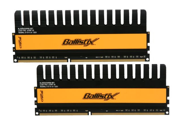 Crucial Ballistix 4GB memory kit