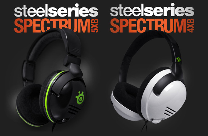 SteelSeries Spectrum 5xb and Spectrum4Xb headsets