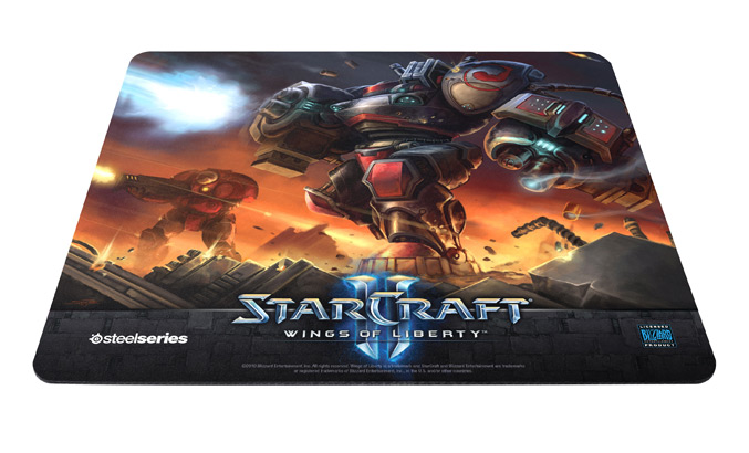 SteelSeries QcK StarCraft II Marauder Edition