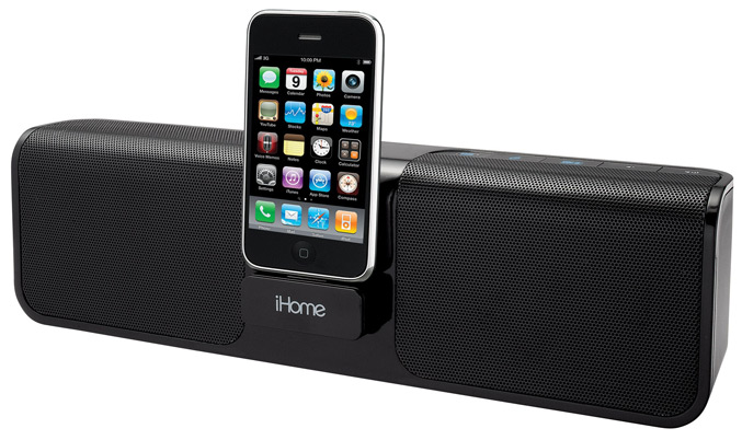 iHome iP46 Rechargeable Portable Stereo System for iPhone/iPod