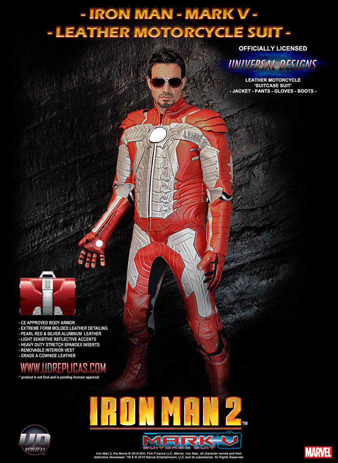 IRON MAN 2 Motorcycle Suit