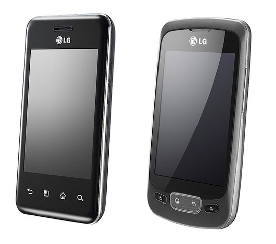 LG Optimus Chic and LG Optimus One