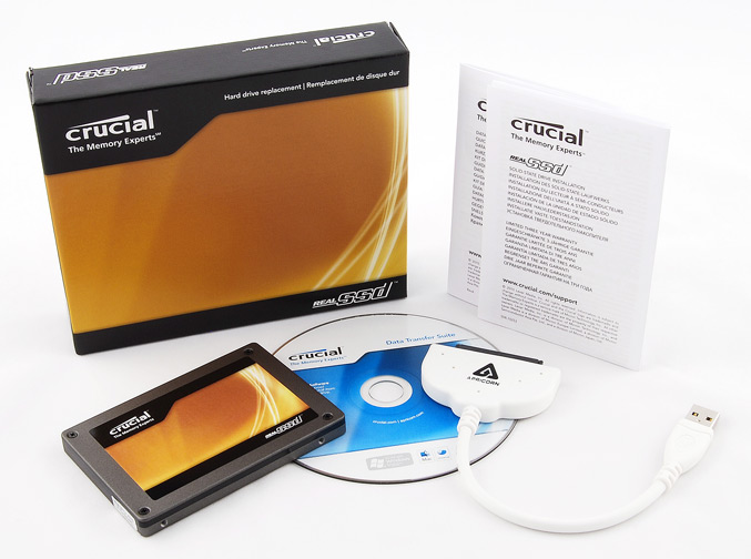 Lexar Crucial RealSSD C300 with Data Transfer Kit