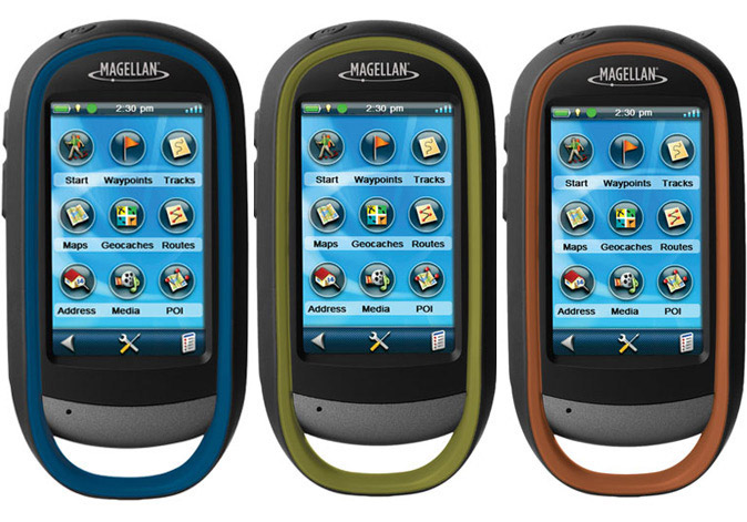 Magellan eXplorist 510, 610 and 710 GPS handhelds