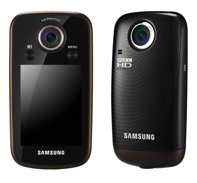 Samsung HMX-E10 pocket size camcorder