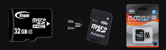 Team Group microSDHC 32GB card