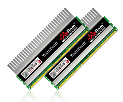 Transcend aXeRam Dual Channel DDR3 2400 Memory Kits