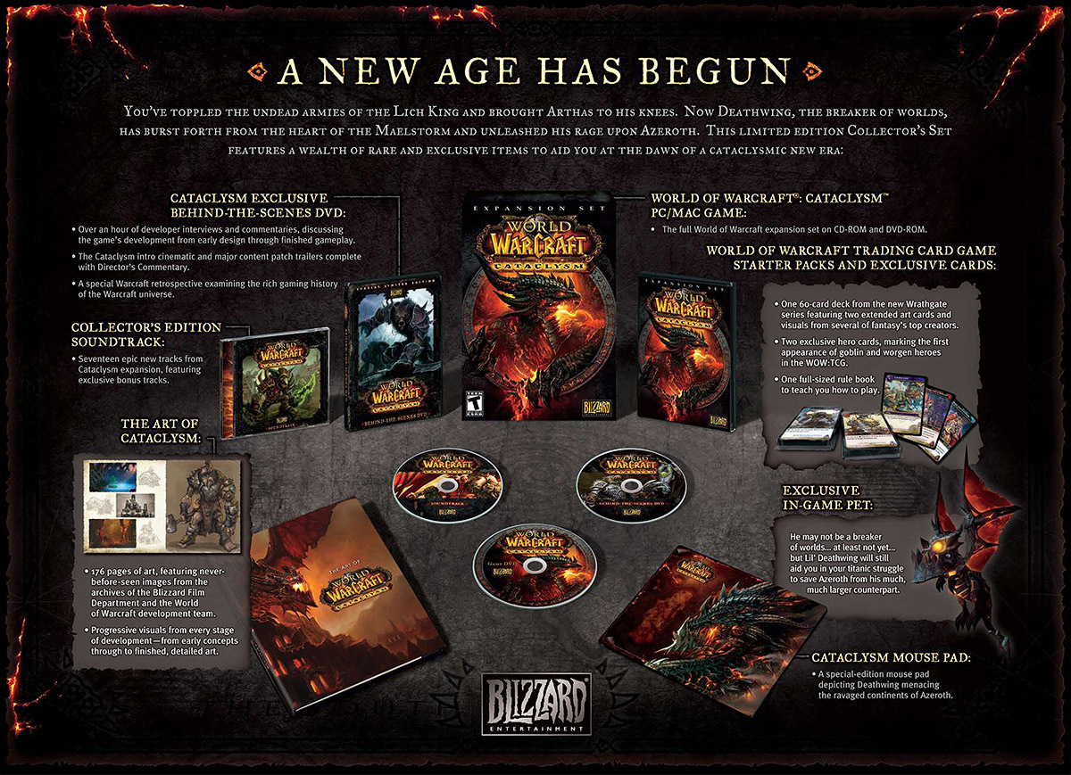 World of Warcraft: Cataclysm Collector's Edition 