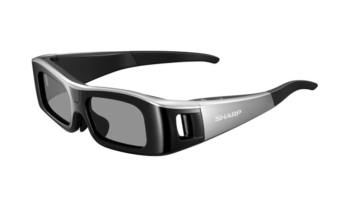 Sharp 3D glasses