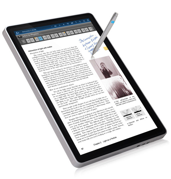 Kno Single screen tablet textbook