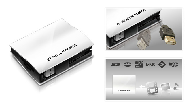 Silicon Power All-in-One card reader