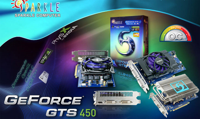 Sparkle GeForce GTS 450