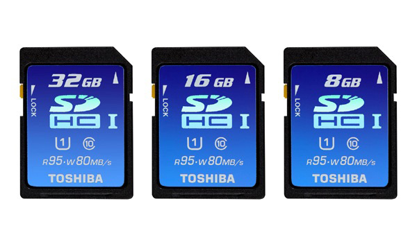 Toshiba SDHC UHS-I Cards