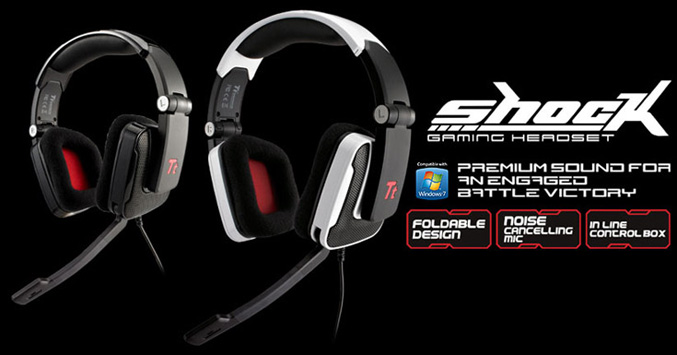 Tt eSports Shock gaming headset