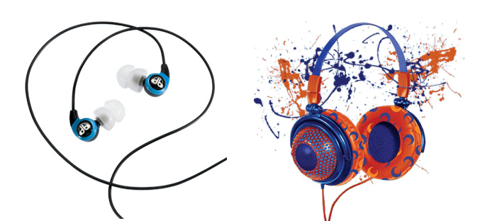 db Logic earphones and db Logic for kids