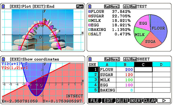 Casio PRIZM fx-CG1 graphing calculator