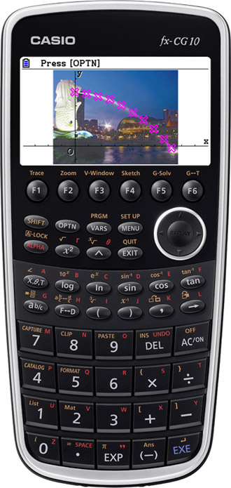 Casio PRIZM fx-CG1 graphing calculator