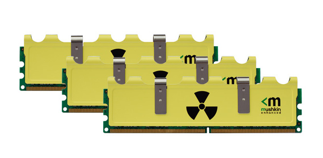 Mushkin Radioactive Series Memory Kits