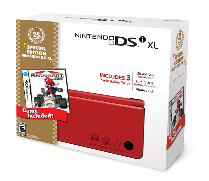 Red Nintendo DSi XL Bundle