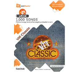 SanDisk VH1 Classic slotRadio card