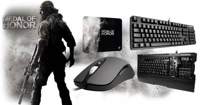 SteelSeries Medal Of_Honor gaming peripherals