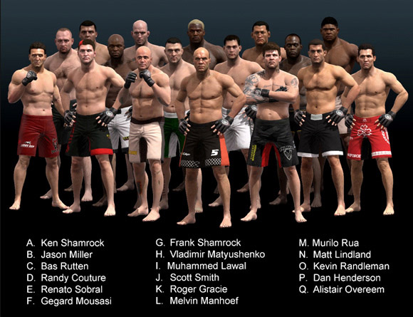 Light heavyweight fighters 