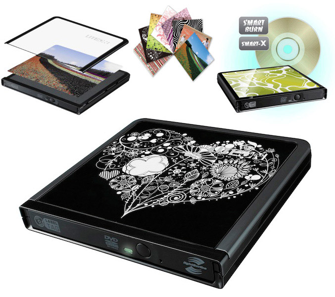 Lite On eNAU608 external DVD writer