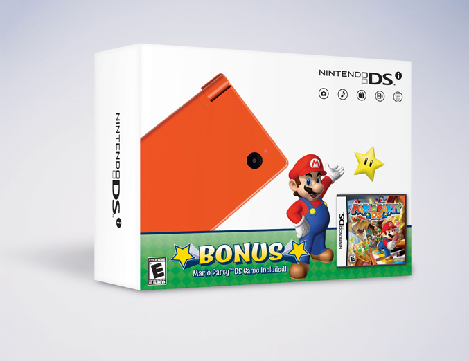 Nintendo DSi Orange Bundle