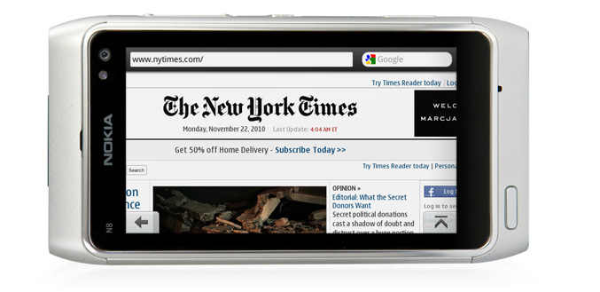 Opera Mobile 10.1 final for Nokia