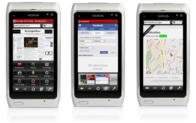 Opera Mobile 10.1 final for Nokia