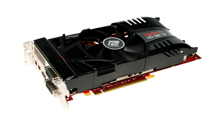 PowerColor PCS+ HD6870 graphics card