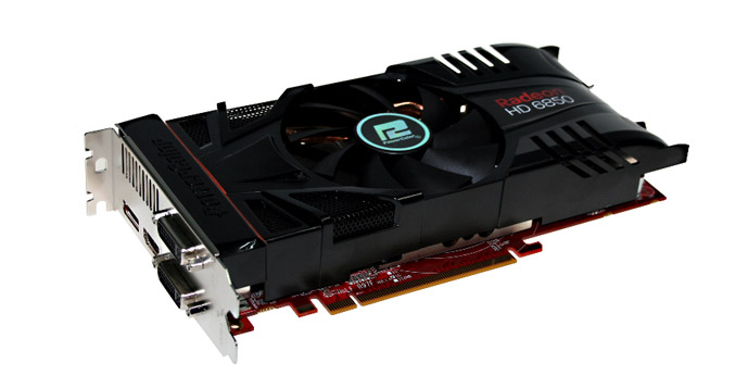 PowerColor PCS+HD6850 graphics card