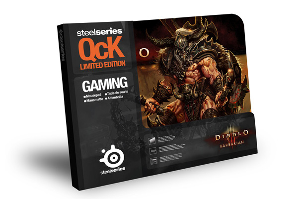 SteelSeries QcK Barbarian box