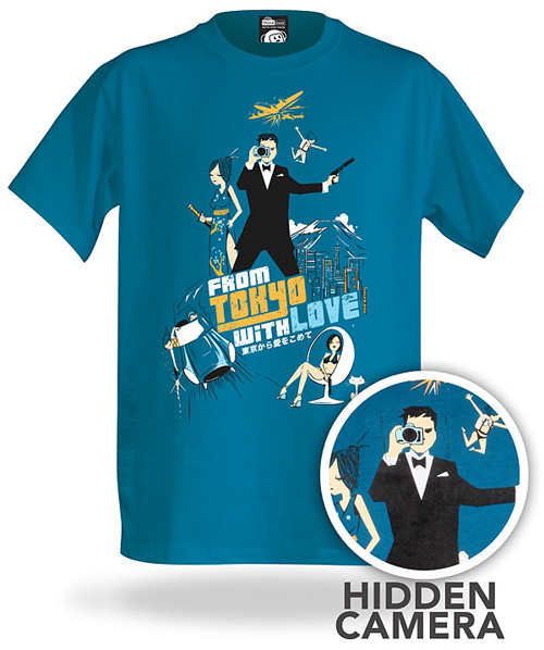 ThinkGeek Electronic Spy Camera Shirt