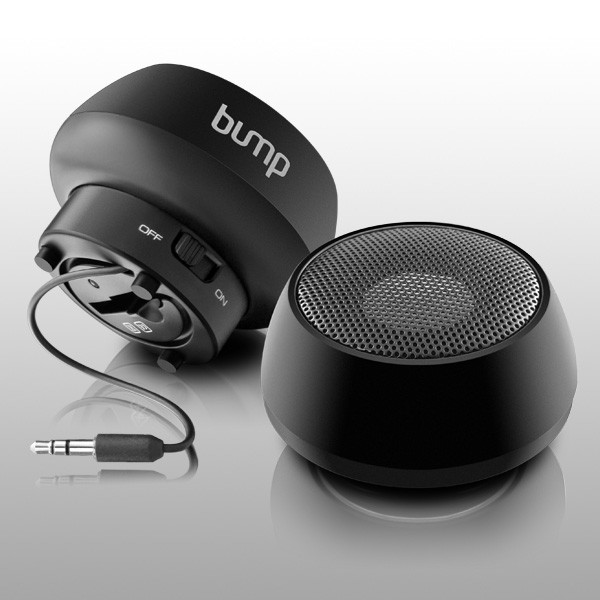 BUMP 3.5mm Portable Mini Speaker with Built-in Lithium-ion Battery(APS01F)