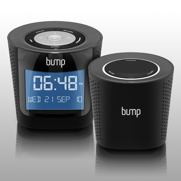 BUMP Digital MP3/FM Radio Boombox with Remote Wireless Speaker(AWS01F)